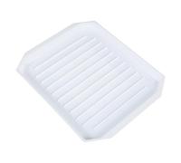 Vassoio per pollame in polipropilene, vassoio per pancetta per cottura a microonde, facile da pulire, antiaderente, per uso alimentare, teglia per forno a microonde per cucinare in modo efficiente la