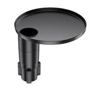 Vassoio per portabicchieri per auto, estensibile e girevole a 360 gradi, vassoio per pasti di estensione, portabicchieri per veicoli, per viaggi di guida, lungo traghetto, camion, campeggio, auto, SUV