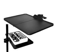 Vassoio per proiettore - Proiettore portatile, 21,6 cm, supporto regolabile da pavimento - Altezza regolabile per film all'aperto - Vassoio per proiettore portatile notebook per studio, all'aperto,