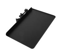 Vassoio per Scheda Audio Microfono in Ferro Nero, 3 Cm | Supporto Regolabile in Altezza, Portata Stabile, per Sala Conferenze e Aula Magna