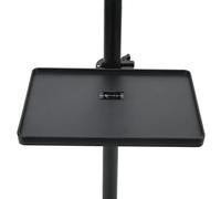 Vassoio per scheda audio Vassoio per supporto per microfono in ABS Vassoio per supporto per trasmissione dal vivo multifunzionale Vassoio per supporto per musica per sala di