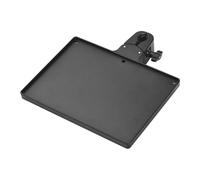 Vassoio per schede audio Morsetto sul supporto per microfono Accessori musicali Supporto per rack per microfono Comodo stoccaggio per foglio di palco dal vivo