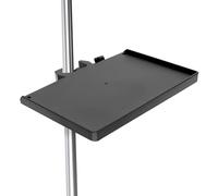 Vassoio per schede audio, supporto per microfono, supporto a morsetto per palco, live streaming, karaoke, registrazione, 20,3 x 15,2 cm