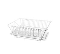 Vassoio per scolapiatti. Stoviglie da cucina Posate Scolapiatti Cesto portaoggetti for frutta e verdura Piatto e ripiano for piatti Scolapiatti Scolapiatti Scolapiatti(White)