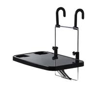 Vassoio per sedile posteriore auto, tavolino pieghevole in ABS, stabilizzatore per vassoio per auto, adattatore multi angolo per pickup, comodo tavolo per i pasti per SUV, camion, per lunghi viaggi in