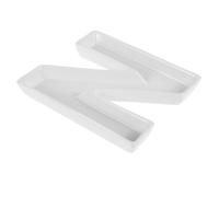 Vassoio per snack in ceramica Lettera a forma di lettera N Piatti per caramelle