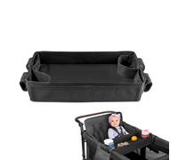 Vassoio per snack per passeggino, organizer per passeggino in tessuto Oxford, organizer per passeggino, vassoio per snack per passeggino, supporto riutilizzabile rimovibile, facile da usare, portatile