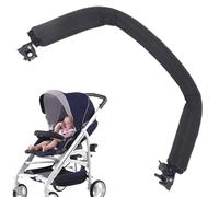 Vassoio per snack per passeggino, supporto per snack per passeggino, barra per paraurti regolabile per passeggino, estensore per barra di maniglia per passeggino per tazza di