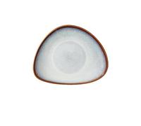 Vassoio per Snack Piatto triangolare in ceramica creativa Piatto di pasta Bistecca for la casa Piatto di frutta Piatto da dessert Stoviglie del ristorante dell'hotel Piatti(B)