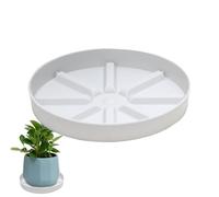 Vassoio per sottovaso per piante, vassoi antigoccia per sottovaso per piante - Vassoi raccogligocce robusti per piante,Design drenante, stabile, contenitore per piante, accessori, piattini per fiorier