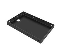 Vassoio per stampante, supporto in acciaio , supporto da parete 26 x 16,5 cm, supporto funzionale, accessorio per ristoranti, per uso domestico, scuola e azienda, per la stampa quotidiana
