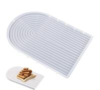 Vassoio per Stampo in Silicone - Vassoio per Stampo a Forma di Onda per stampi Fatti a Mano in Silicone Perfetti per Mestieri Fai -da -Te e creazione di Regali | Consigliato per la Decorazione d'
