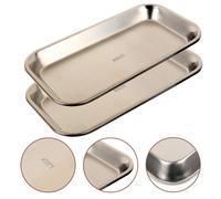 Vassoio per strumenti a pianta in acciaio inossidabile professionale 304