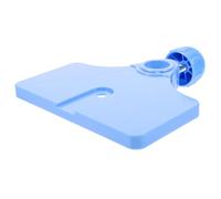 Vassoio per Supporto Infusione in ABS Blu per Letto e Ospedale | Design Staccabile Bordi Arrotondati, Aiuta L'ordine, per Clinici e Assistenti a Casa