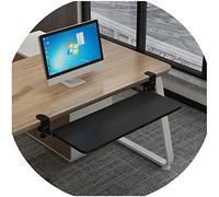 Vassoio per tastiera ergonomico regolabile sotto la scrivania, cassetto retrattile per protezione della vista dell'ufficio, design salvaspazio perfetto per casa e postazioni di lavoro
