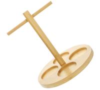 Vassoio per tazze di vino in legno Dispenser per tazze in legno rustico con