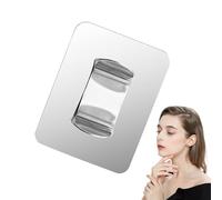 Vassoio per test fondotinta liquido per trucco, strumenti per miscelare truccatori, trucco con anello, Vassoio per miscelazione manuale per trucco professionale per cosmetici, ombretti