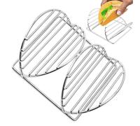 Vassoio per tortilla in acciaio con supporto per taco | Tortilla Rack in metallo per intrattenitori Home Party Appartamento Evento Vacanze Riunioni Buffet Bar Club Food Truck Scuola