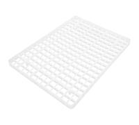 Vassoio per Uova di Piccione da Incubatrice, Bianco in Plastica | Scomparti Indipendenti, Scanalature Dedicate, Circolazione Ottimale, Finitura Liscia, Facile da Pulire