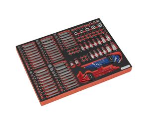 Vassoio Per Utensili Con Bit E Bussole Specializzati 177pc | TBTP07 Sealey Nuovo