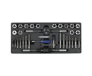 Vassoio Per Utensili Con Set Di Maschi E Dadi 33 Pezzi - Sealey TBT26 Nuovo