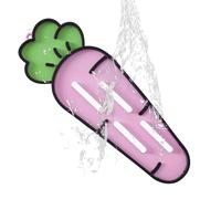 Vassoio per utensili da cucina, a forma di carota, antiscivolo, resistente al calore, tappetino asciutto per stoviglie, per la conservazione sul piano di lavoro della cucina di mestolo, tagliere S