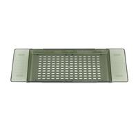 Vassoio Per Vasca Da Bagno, Estensibile Regolabile 56.5-80 Cm Grande Capacità Con Fori Drenanti Per Il Bagno Adatto A Varie Vasche