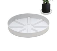 Vassoio per vasi con piattino per piante,Vassoi gocciolatori per piatti per piante - Vassoio per piante in PP traspirante | Design efficiente di drenaggio, piatti stabili per piante, a