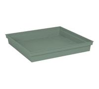 Vassoio per vasi quadrati EDA Toscane 40x40x5,9 cm Vert Laurier