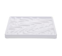 Vassoio Per Vernice Pallet in Ceramica Imitazione Ad Acquerello Che Mescola Il