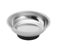 Vassoio per viti, supporto magnetico per parti | Ciotola per viti in acciaio inox | Vassoio magnetico portatile per bulloni, ideale per stazioni di riparazione e officine, mantiene organizzate le