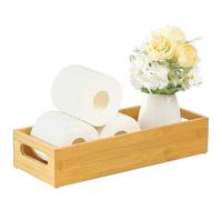 Vassoio per WC in bambÃ¹ 14,9x5,9 pollici