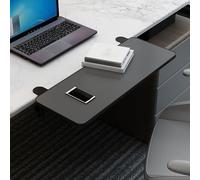 Vassoio pieghevole per tastiera, soluzione salvaspazio per ufficio, facile da installare, per casa e ufficio, perfetto per soggiorno e camera da letto, lavoro/studio