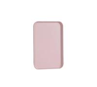 Vassoio Plastica Vassoio in plastica for alimenti, teglia for pane, rettangolare, verde, for la casa, for cucina, for il servizio alberghiero, for dessert(Pink,30x22CM)