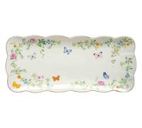 Vassoio Plum Cake in porcellana DANCING BUTTERFLIES