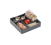 Vassoio Porta Accessori 5 Comparti Coffee Point Durable - 21x21x4,8 cm - 3386-58