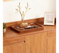 Vassoio porta anelli da ingresso con supporto in lega di zinco Elegante vassoio