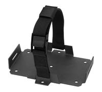 Vassoio porta batteria, compatto con cinghia di fissaggio regolabile, adatto per batterie da 6 Ah a 15 Ah, tensione automobilistica durevole per barche, moto, ATV, generatori, sci e attrezzature