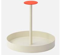 VASSOIO PORTA CONDIMENTI METALLO 28x25h cm