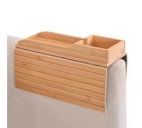 Vassoio Porta Tazze da Divano, tavolino Pieghevole con bracciolo, Pratico Organizer dal Design Compatto, Portatile, Comodo, per Bevande, Telefono, Snack, Uso remoto | per Divano