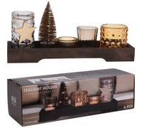 Vassoio Porta Tea Light Deco - 6 Pezzi