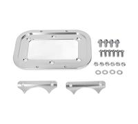 Vassoio portabatteria adatto per batterie Optima Rosso Giallo Blu Top 34 34/78 D34 D34/78 34M D34M - Supporto stabile in lega di alluminio per auto RV Marine