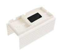 Vassoio portabicchieri per divano - Set di vassoi portabicchieri per divano, sottobicchiere in silicone ṕer braccioli tavolo, vassoio p̀er braccioli p̃er divani, sottobicchiere organizer in silicone p