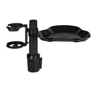 Vassoio portabicchieri - Vassoio portabicchieri per auto, girevole a 360 gradi, portabicchieri, organizer per cibo per sedile, camion, bambini, scrivania, sedile posteriore, viaggio, divano, mangiare