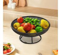 Vassoio portafrutta con piedistallo, cesto portafrutta, regalo per la