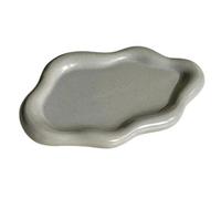 Vassoio portagioie in ceramica, piatto portaoggetti a forma di nuvola, porta braccialetti, anelli, collane, accessorio for foto, espositore for profumi Per Creazione Di Gioielli(Grey)