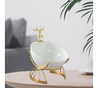 Vassoio portaoggetti da scrivania con statua di cervo Vassoio per gioielli