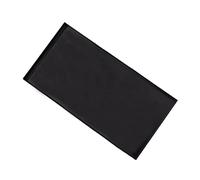 Vassoio portaoggetti for gioielli Vassoio rettangolare for vanità Vassoio antico for gingilli Bracciale nero Bancone Organizzatore for bottiglie di condimento Finiture nere Mini Pennello for trucco in