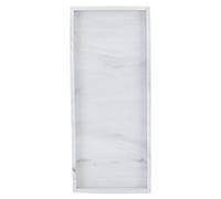 Vassoio Portaoggetti in Silicone Vassoio Organizer da Cucina per Tavolo da Toeletta da Bagno Vassoio in Silicone Multiuso Antiscivolo (L: 23x11,5x9,5 cm/9,1x4,5x3,7 pollici)