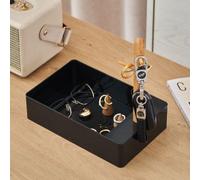 Vassoio portaoggetti in stile giapponese con ramo per collana, braccialetto